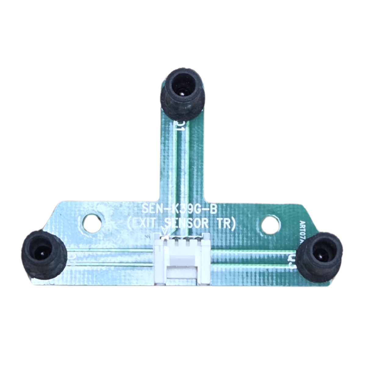Recuento de salidas del receptor del sensor Hantle MCDU con tubos