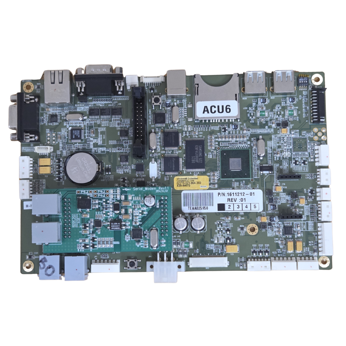 Placa base Genmega ACU6 reacondicionada