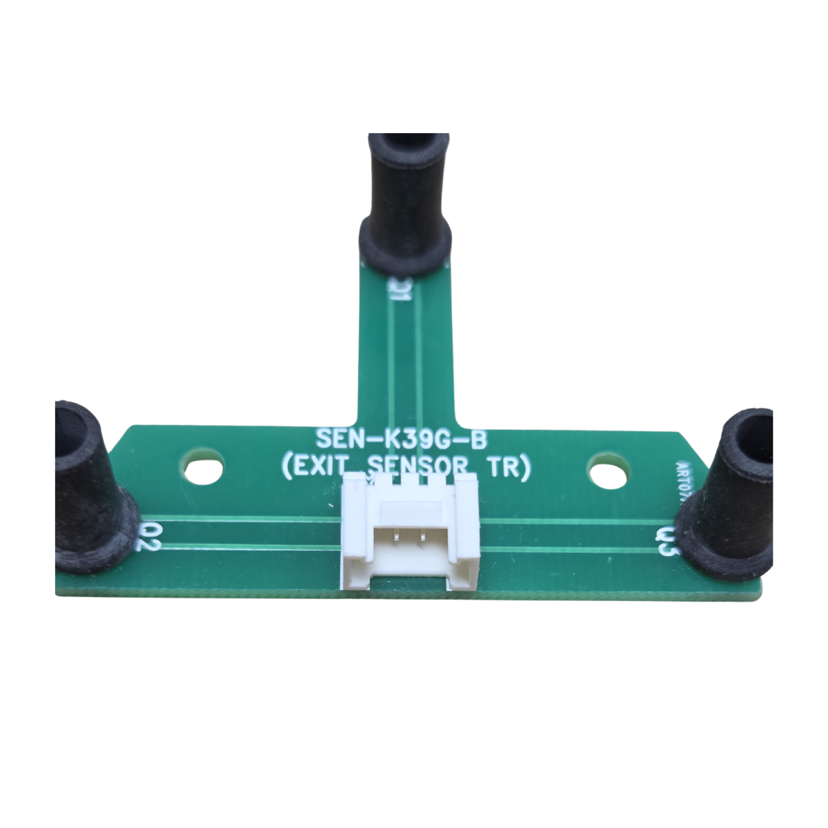 Recuento de salidas del receptor del sensor Hantle MCDU con tubos