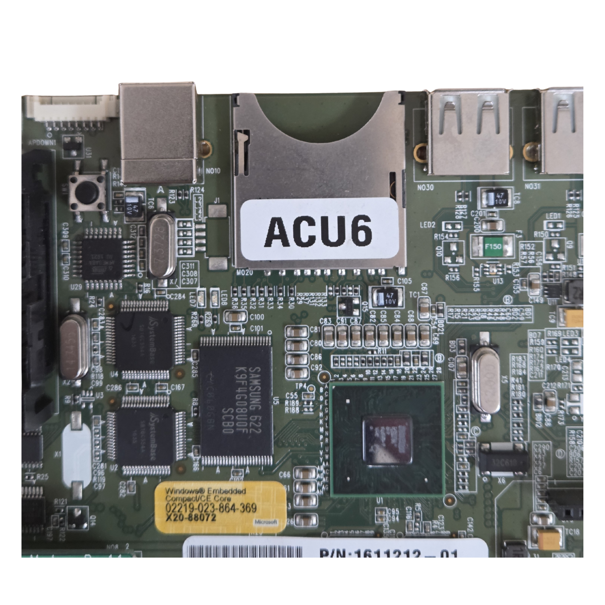 Placa base Genmega ACU6 reacondicionada
