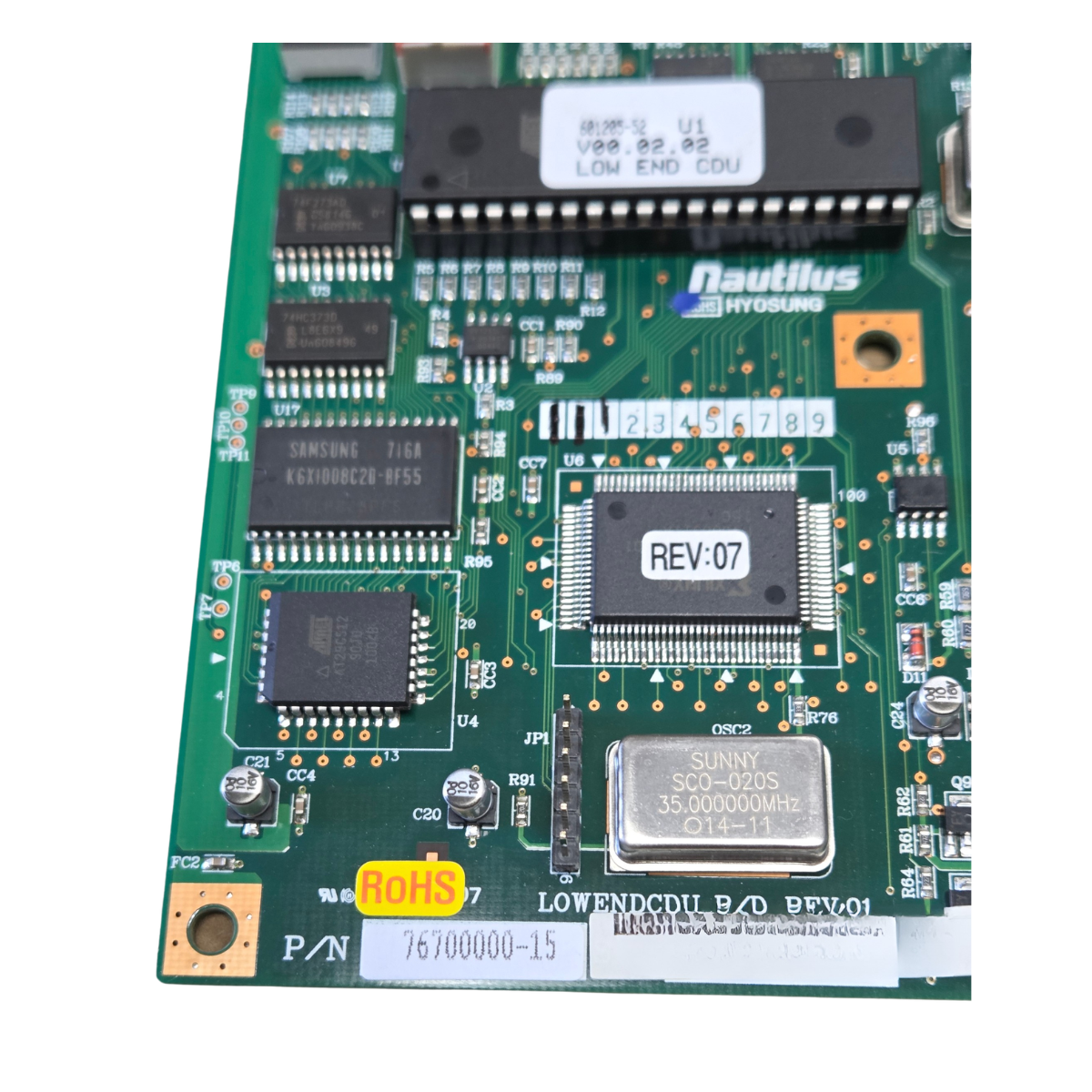 Nautilus Hyosung Dispenser Control Board (Old Style)