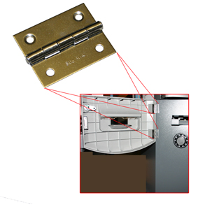 Bisagra del bisel de la puerta Genmega