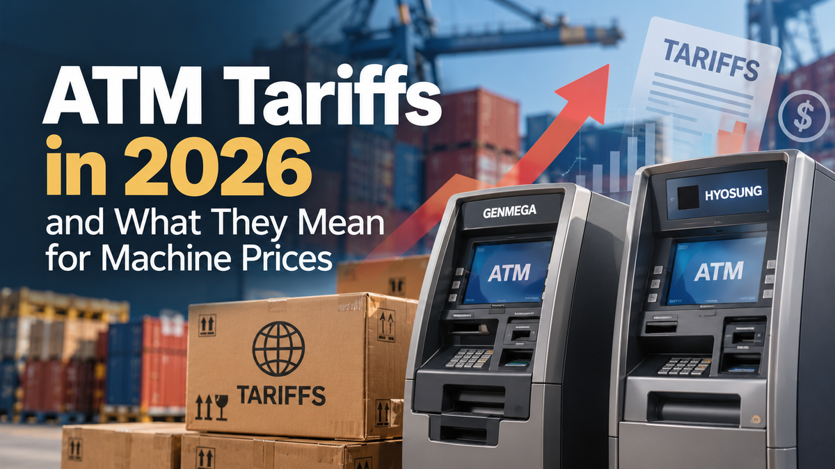 ATM tariffs in 2026 and What They Mean for Machine Prices