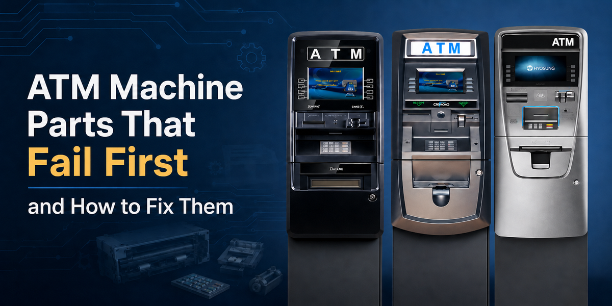 ATM Machine Parts That Fail First and How to Fix Them – ATMTrader