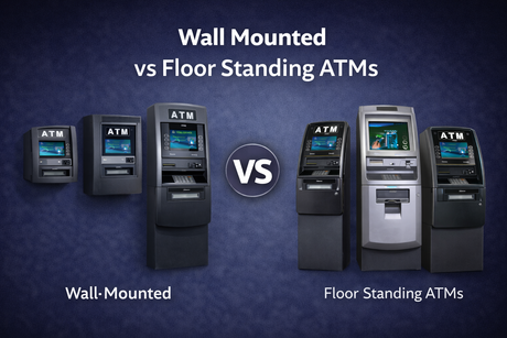 Wall Mounted vs Floor Standing ATMs