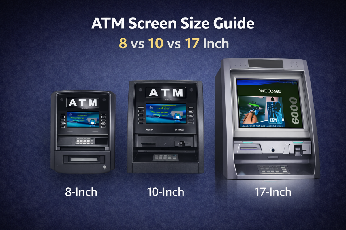 ATM Screen Size Guide 8 vs 10 vs 17 Inch