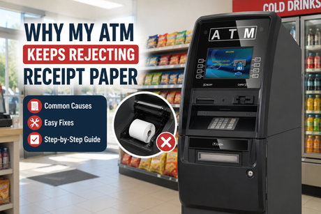 Why My ATM Keeps Rejecting Receipt Paper
