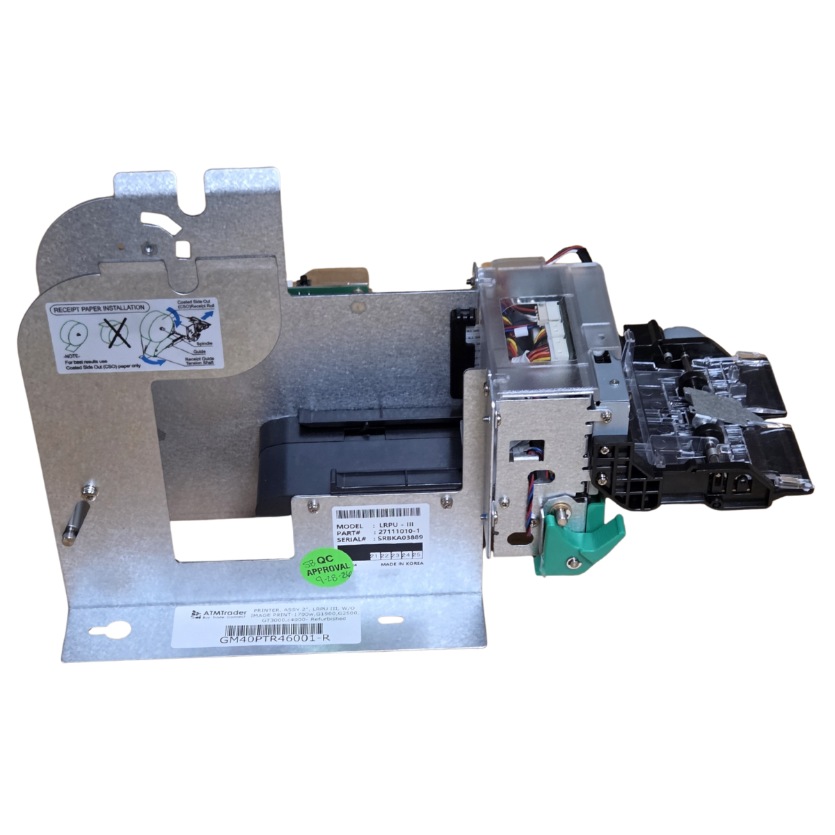 Genmega 2" Thermal Printer Assembly - Refurbished