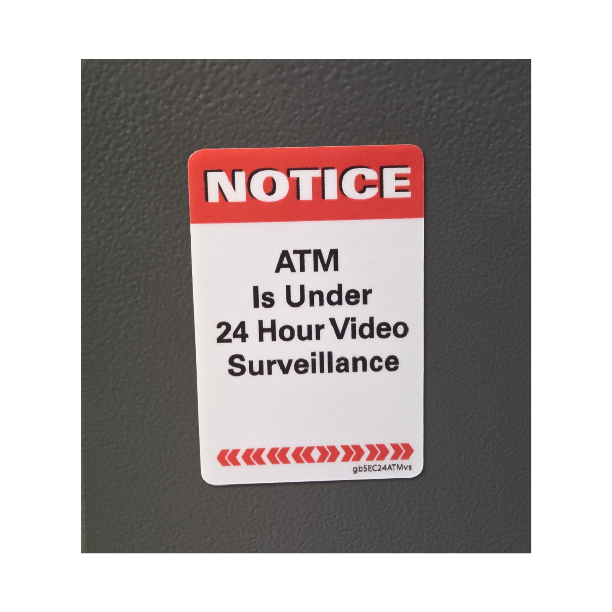 ATM Decal - 24 Hour Video Surveillance