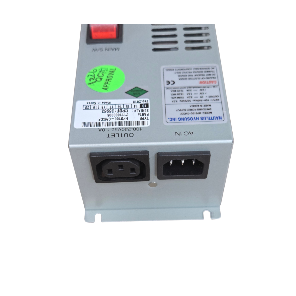 Nautilus Hyosung Power Supply