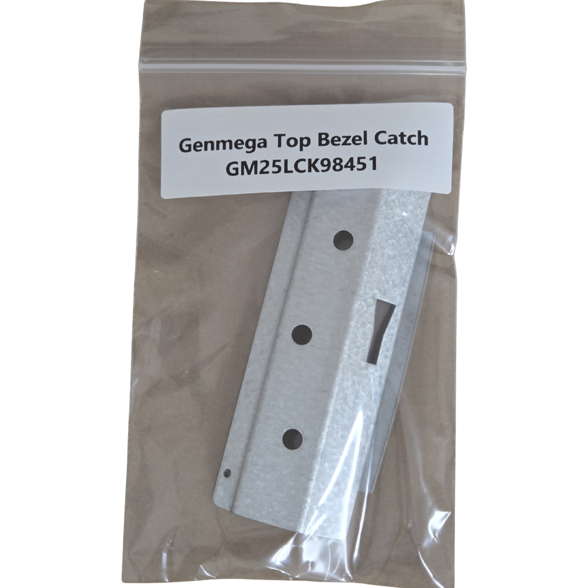 Captura del bisel superior Genmega