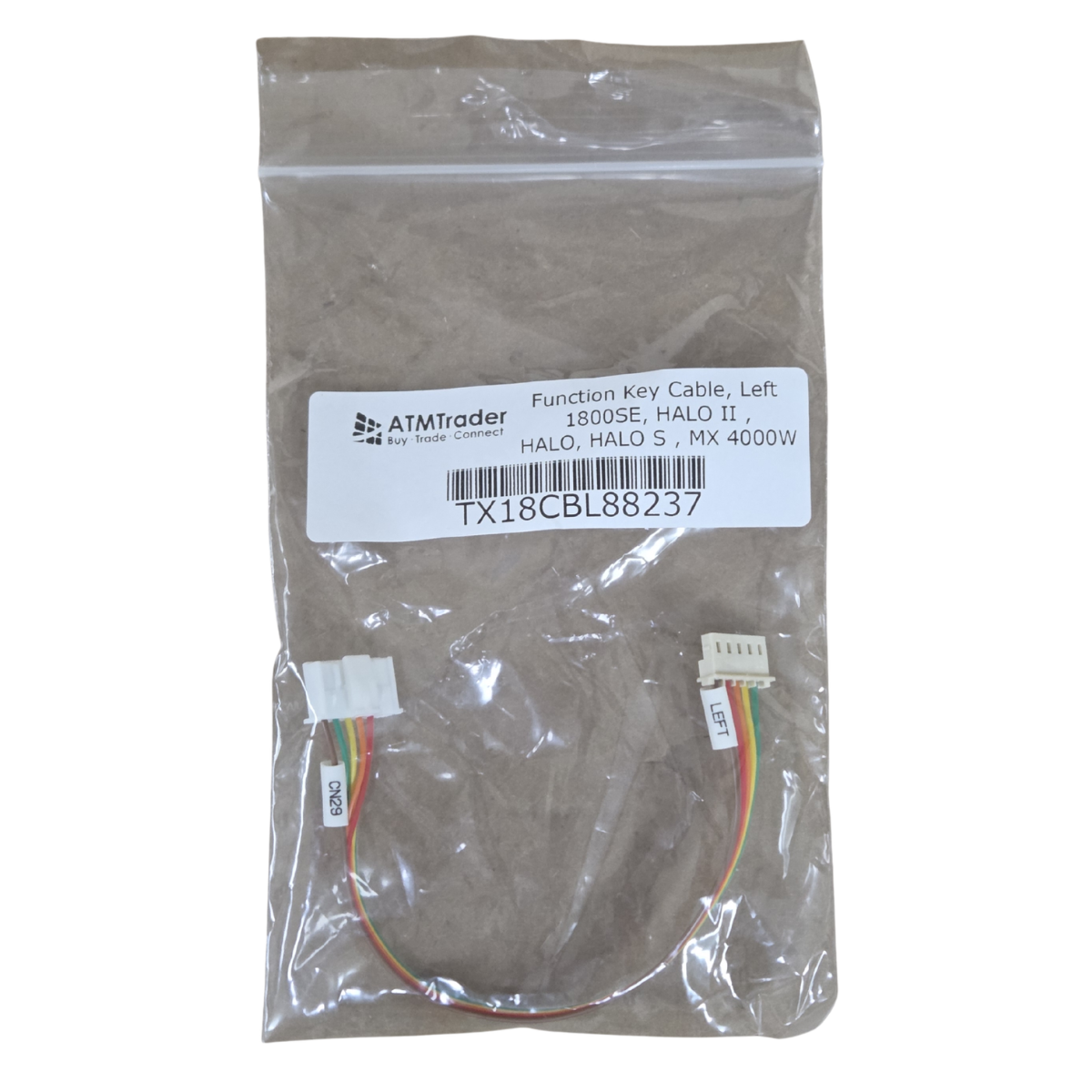 Nautilus Hyosung NH 1800SE Function Key Cable - Left